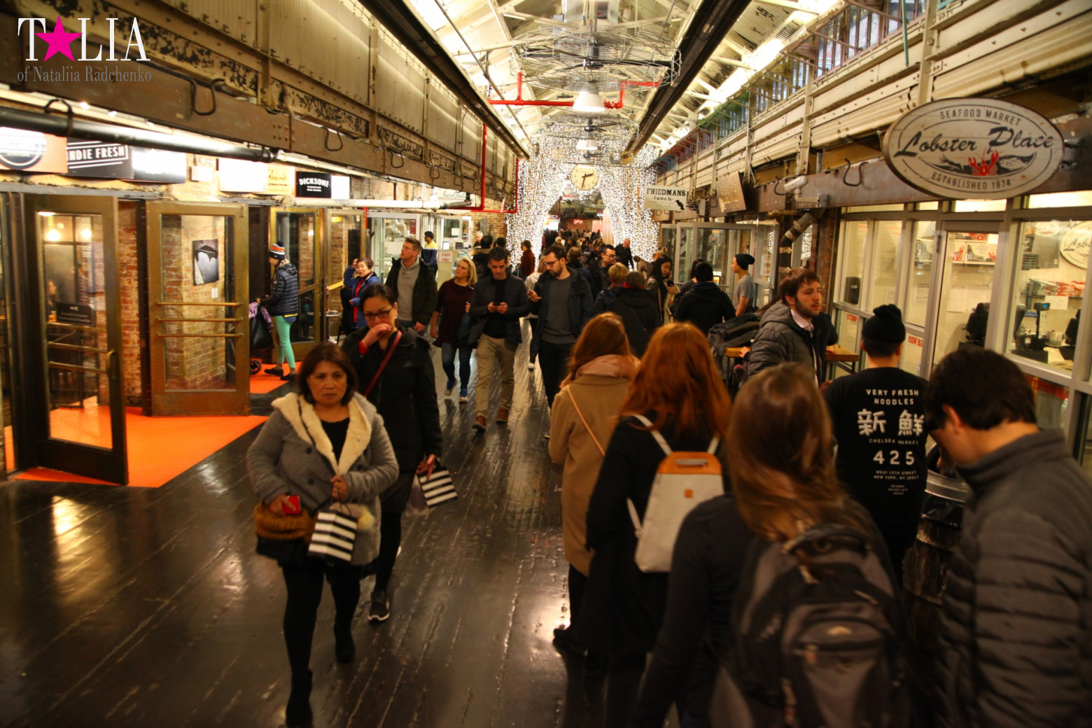 Our Thanksgiving day 2016 in Chelsea Market of New York City